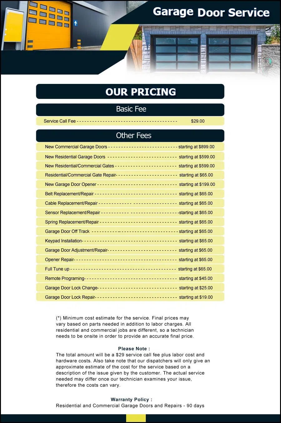 Garage Door And Opener Repairs Mt Washington, KY 502-771-4763